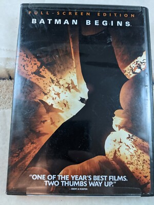 Begins 2005 Batman Begins Full Batman Begins (DVD, 2005, Christian