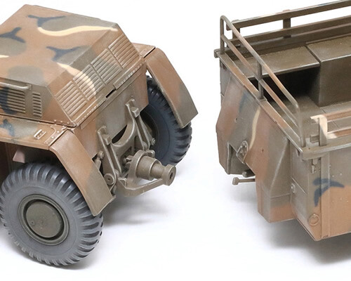 U.S. 6x6 Cargo Truck M561 Gama Goat 1:35 Plastic Model Kit TAMIYA - Foto 4 di 5