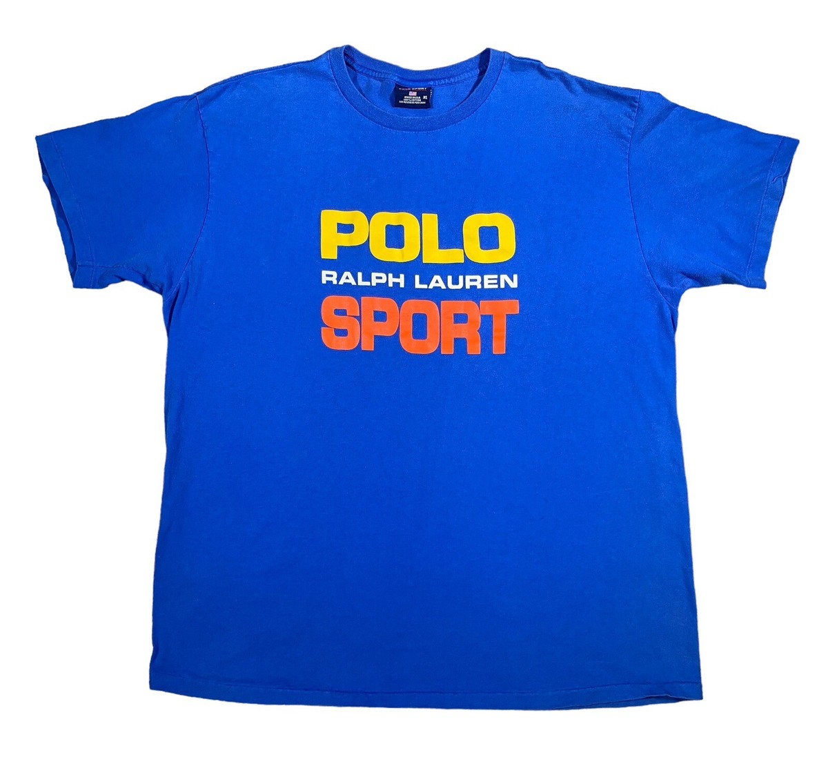 Vintage 90's Polo Sport Ralph Lauren T-Shirt Single Stitch