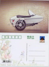 Harley Davidson Sidecar Moto Motorbike Motocyclette