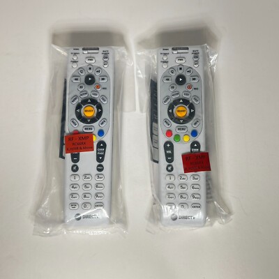 2x DirecTV RC66RX / IR/RF Universal Remote Controls/Batteries Not ...