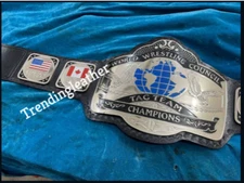 WWC World Wrestling Council Tag Team Championship Belt | Puerto Rico Wrestling 