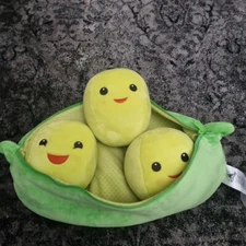 Disney Store Toy Story 3 Peas In A Pod Plush Pixar Soft Doll Stuffed Animal Toy