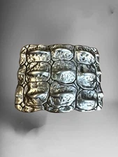 Crocodile Western Style Belt Buckle Western Buckle Hebilla Vaquera Cocodrilo