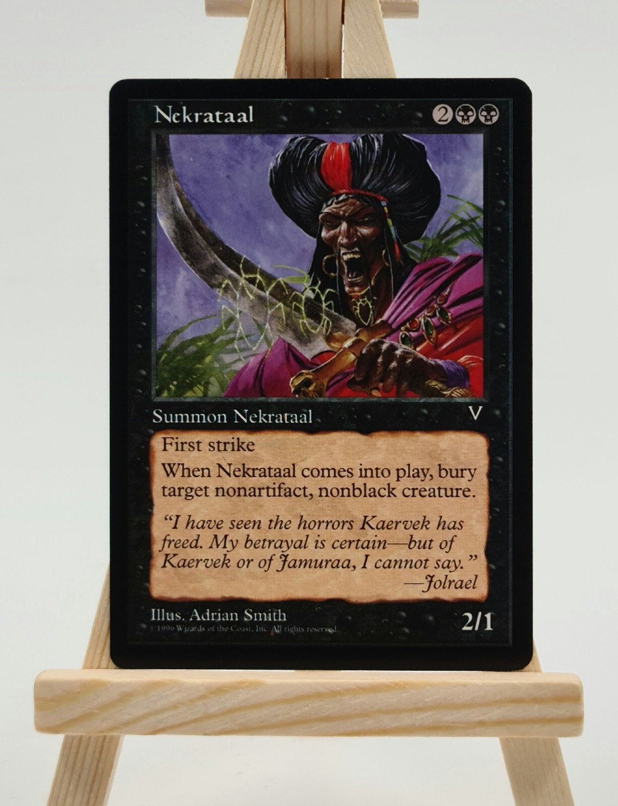 Nekrataal Visions  Magic Karte MTG englisch  (Nekrataal)
