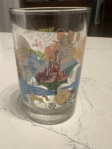 McDonald's 2007 Shrek the Third Glass Collector's Cup Fiona Dreamworks - Picture 2 of 5