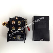 HEAVY DUTY REPLACEMENT PRESSURE SWITCH. FOUR PORT. 95-125 PSI
