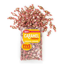 Goetze'S Candy Vanilla Caramel Creams - 5 Pound Bag 80 Ounces - Fresh from the