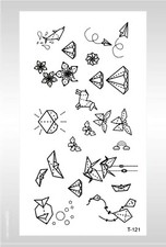 mini micro diamond butterfly temporary tattoo Wholesale for Adults