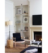 Metal French Cremone Bolt for Cabinet Doors Up To 100" Tall