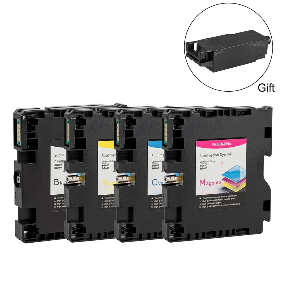 Sawgrass SG400 SG800 Wärmeübertragung Sublimation Tintenpatronen Kombinieren Tintentank - Bild 2 von 4