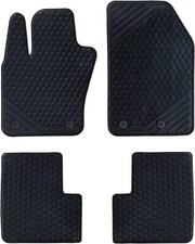 TAPPETINI IN GOMMA SAGOMATI COMPATIBILI CON 500x CON 4 CLIP DI FISSAGGIO