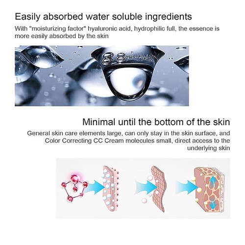 Erborian CC Creme High Definition Radiance Gesichtscreme Dunkel 1,5 oz - Bild 5 von 5