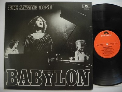 SAVAGE ROSE Babylon LP 1972 Denmark EX+