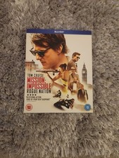 Mission: Impossible Rogue Nation Blu-ray (2015) Cert 12 with Slip Cover