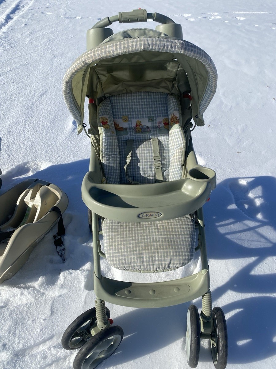Vintage Y2K Graco Winnie The Pooh Stroller Infant Toddler | eBay