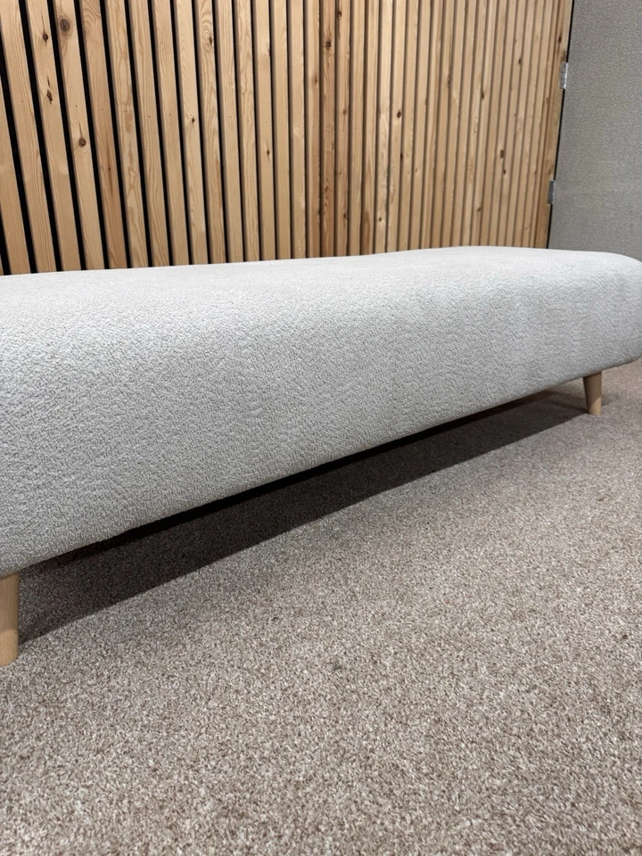 Dfs Amaya Large Bench Footstool, Ecru RRP £299 - Image 3 of 4