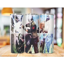 Drinkware 20 OZ Naruto Kakashi Hatake Portable Drinking Tumbler