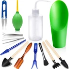 Mini Garden Tool Set for Succulents  13 Pcs Transplanting Care Kit