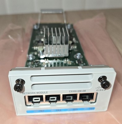 Cisco Catalyst 9300 Series C9300-NM-4M 4x Multigigabit Ethernet Netzwerkmodule