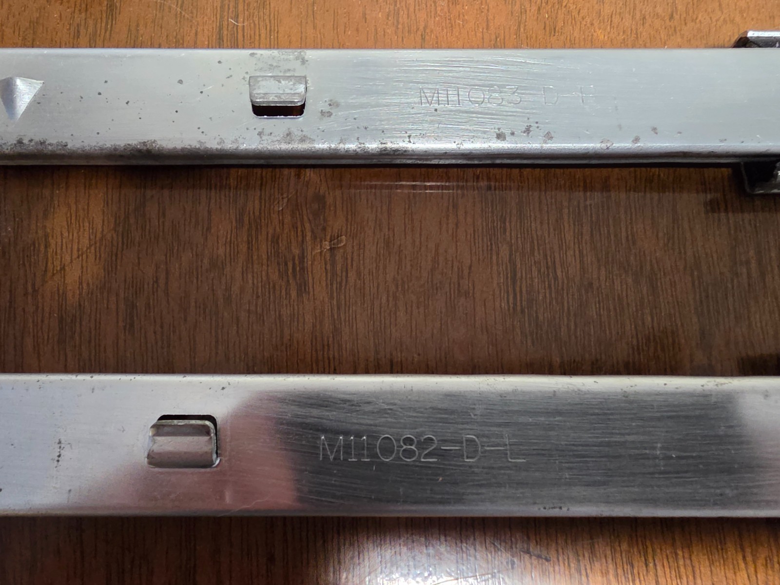Vintage Craftsman Tool Chest Ball Bearing Drawer Slides - Pair