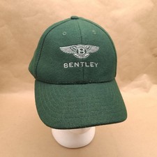 Bentley Motors Hat Mens Green Strapback Cap Crewe England Wings B Logo Bentley Motors Hat Mens Green Strapback Cap Crewe England Wings B Logo