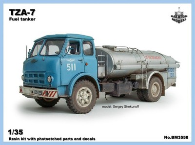 Balaton 1/35 MAZ-500/TZA-7 Fuel Tanker