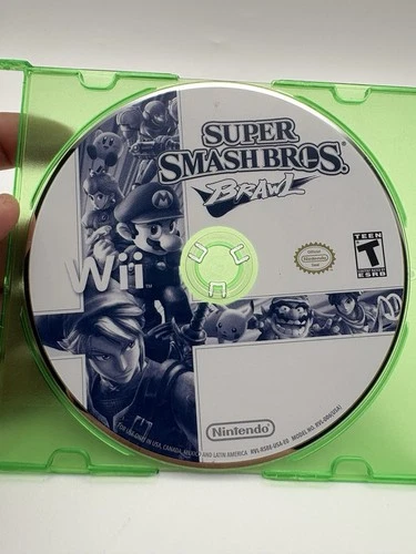 Super Smash Bros Brawl Nintendo Wii Disc Only - Tested Clean Disc