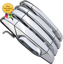 Upgraded Exterior Door Handles Chrome Compatible with 2007 2013 Chevy Chevrolet