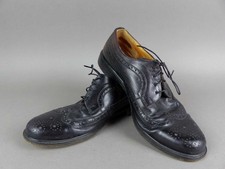 Lloyd Kay Herren Schuhe Halbschuhe 46,5 UK 11,5 schwarz Leder Budapester (19942)