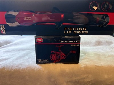 COMBO**Penn Spinfisher SSVII 3500**ABU GARCIA FISH LIP GRIP **NEW**FREE SHIP