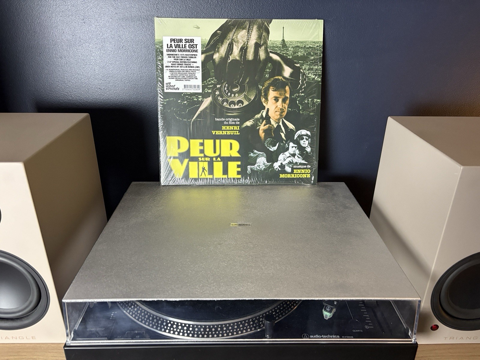 Ennio Morricone Peur Sur La Ville France 2020 RSD Vinyl Record NM/Ex