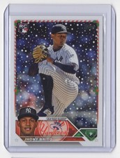 2023 Topps Holiday Jhony Brito Rookie New York Yankees #H138