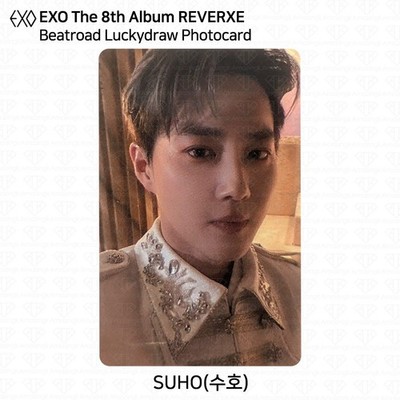 EXO 8th Album REVERXE BeatRoad LuckyDraw Photocard KPOP K-POP SUHO