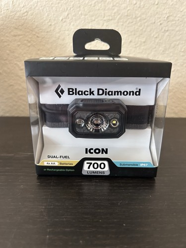 BLACK DIAMOND Equipment Icon 700 Headlamp - Graphite - BRAND NEW - SAME DAY SHIP