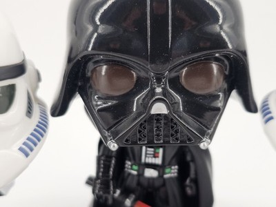 Hot Toys Cosbaby Star Wars Figure Set - Darth Vader & 2