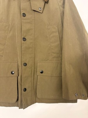 Dark Sand ~ Barbour Peached OS Bedale Casual Jacket MSRP$475