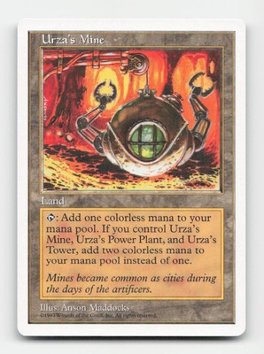 Urza's Mine Fifth Edition # Magic the Gathering LP Common