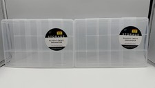 Two Storage Plastic Craft Organizers 255752 7.25" X 10.5"