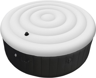 VniYors 4.5 Ft Inflatable Hot Tub Cover, Coleman Spa Cover, Round Hot Tub Cov...