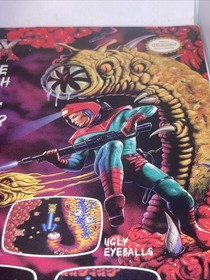 Nintendo NES Abadox Vintage Print Ad 1989 8&rdquo;X11&rdquo; &ldquo;The Deadly Inner War VTG EP5