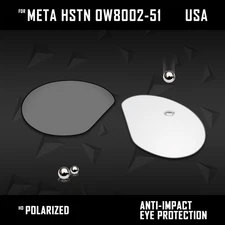 Photochromic Non-Polarized Replacement Lenses for Oakley Meta HSTN OW8002-51mm