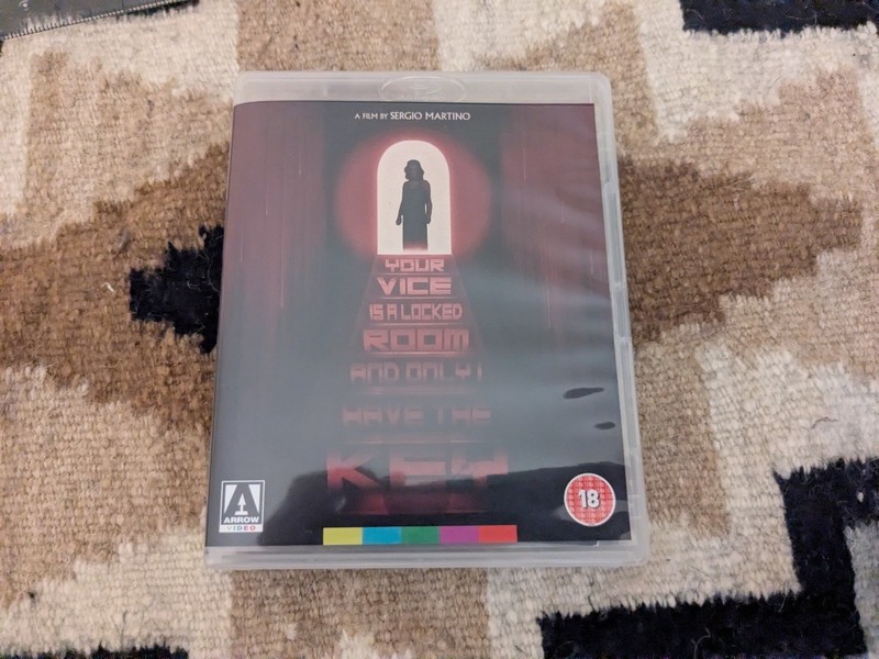 Your Vice Is a Locked Room Blu Ray 1972 Arrow Video Region B Region A