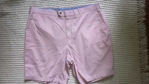 PETER MILLAR 100% Cotton Seersucker Shorts Sz 40-9