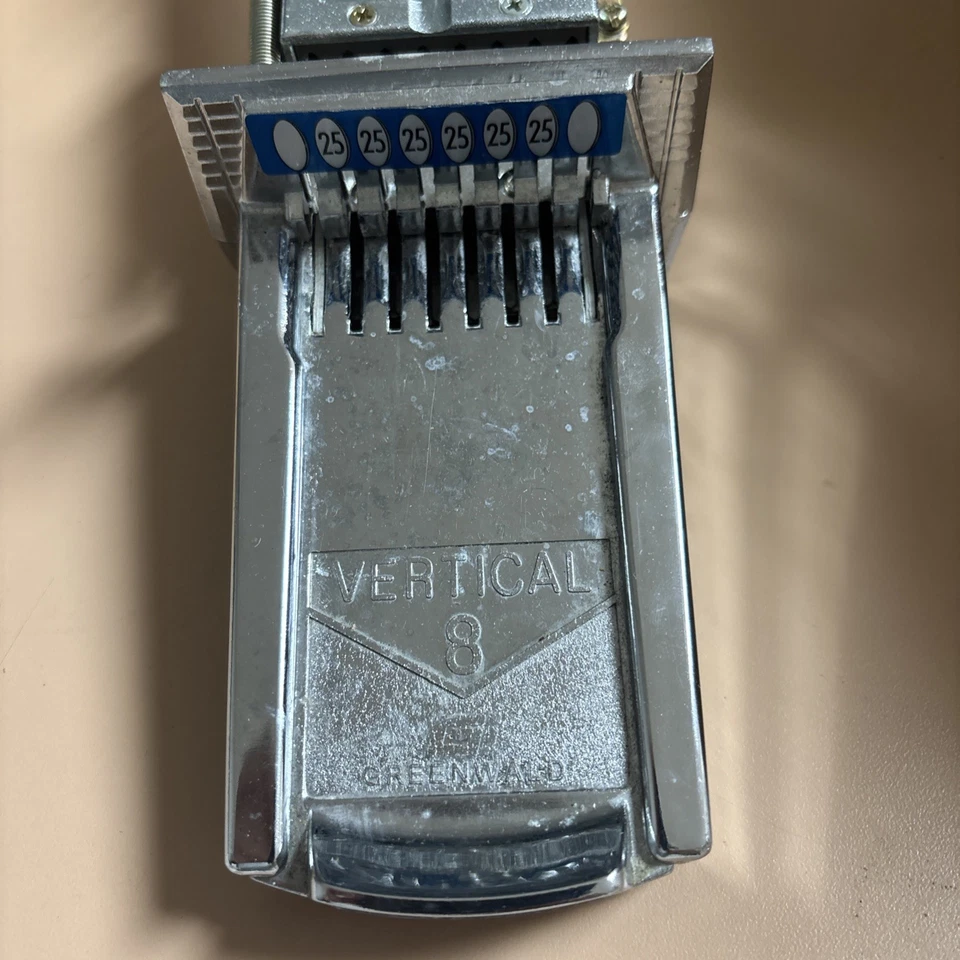 Monarch Vertical 8 toboganes de monedas (0,75) negro Foto 2 de 3