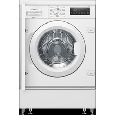 Image of Siemens iQ700 8kg 1400rpm Integrated Washing Machine - White WI14W502GB