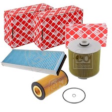 FEBI POLLEN- LUFT- ÖL-FILTER PAKET passend für Audi A6 C6 4F2 4F5
