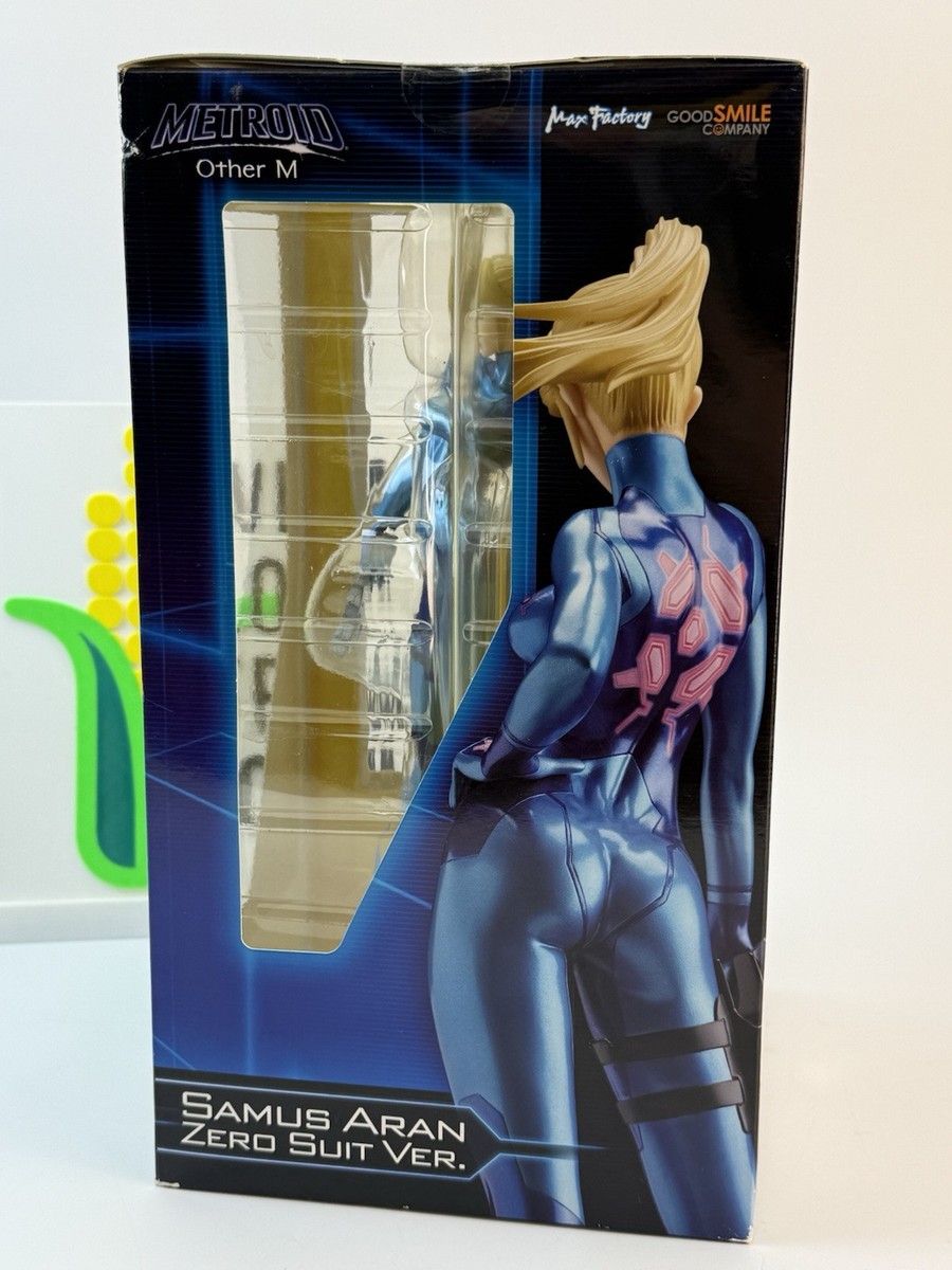 Max Factory Samus Aran Zero Suit Version Blue Action Figure