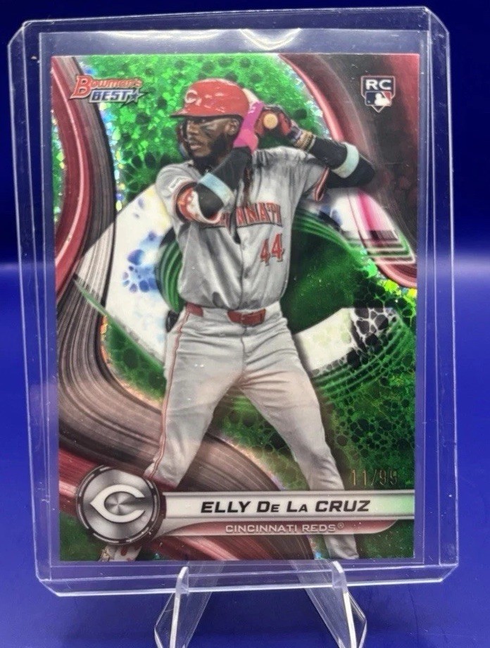 2024 Bowman's Best - Elly De La Cruz #20 Green Refractor /99 (RC)