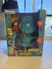 Monsters, Inc. SULLEY & BOO Hug & Cuddle Interactive Friends THINKWAY Disney NUEVO